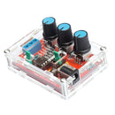 High Precision Function Signal Generator DIY Kit Sine/Triangle/Square Output 1Hz-1MHz Adjustable Frequency Amplitude