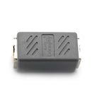 Cat5 Cat6 Cat7 RJ45 Lan Network Ethernet Cable Extender Joiner Adapter Coupler Connector 8P8C Straight Female to Female Gray