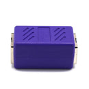 Cat5 Cat6 Cat7 RJ45 Lan Network Ethernet Cable Extender Joiner Adapter Coupler Connector 8P8C Straight Female to Female Purple