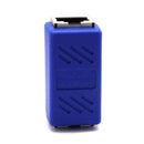 Cat5 Cat6 Cat7 RJ45 Lan Network Ethernet Cable Extender Joiner Adapter Coupler Connector 8P8C Straight Female to Female Blue