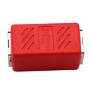 RJ45 Coupler Ethernet Cable Coupler LAN Connector Inline Cat7/Cat6/Cat5e Ethernet Cable Extender Adapter Joiner Female to Female Red