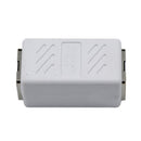Cat5 Cat6 Cat7 RJ45 Lan Network Ethernet Cable Extender Joiner Adapter Coupler Connector 8P8C Straight Female to Female White