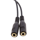 3.5mm Mic & Stereo Audio Y Splitter, 3.5mm Male to Dual 3.5 Female Mic & Stereo Audio Y Splitter Cable Cord Auxiliary Audio Cable