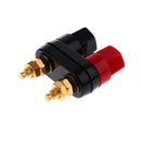 Terminal Binding Post with 4mm Banana socket for Amplifier Instrument Power Supply Panel Munt Connector