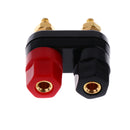 Terminal Binding Post with 4mm Banana socket for Amplifier Instrument Power Supply Panel Munt Connector