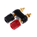 Terminal Binding Post with 4mm Banana socket for Amplifier Instrument Power Supply Panel Munt Connector