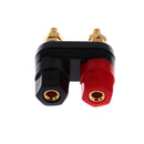 Terminal Binding Post with 4mm Banana socket for Amplifier Instrument Power Supply Panel Munt Connector