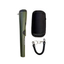 Professional Metal Detector portable + Holster Treasure Hunting Unearthing Tool Buzzer Vibration Automatic Tuning Green