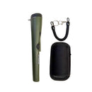 Professional Metal Detector portable + Holster Treasure Hunting Unearthing Tool Buzzer Vibration Automatic Tuning Green