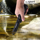 Professional Metal Detector portable + Holster Treasure Hunting Unearthing Tool Buzzer Vibration Automatic Tuning Green