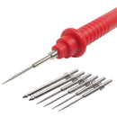 12-in-1 Super Multimeter Probe Replaceable Probe Clamp Multi Meter Test Lead kits + Alligator Clips