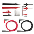 14-in-1 Multimeter Lead Test Probe Wire Set Voltage Meter Cable Pen W/ Alligator Clips for Vehicle Maintenance