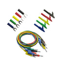 4mm Banana To Banana Test Leads Probes for Multimeter With Alligator Clip and U shaped Test Probe