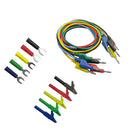 4mm Banana To Banana Test Leads Probes for Multimeter With Alligator Clip and U shaped Test Probe