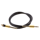 1M/3Ft 3.5mm Auxiliary Audio Jack to Jack Cable 90 Degree Right Angle for iPhone / iPad / Smartphones / Tablets, Gold Plated Male to Male, Tangle-Free