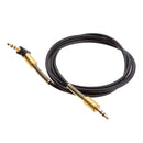 1M/3Ft 3.5mm Auxiliary Audio Jack to Jack Cable 90 Degree Right Angle for iPhone / iPad / Smartphones / Tablets, Gold Plated Male to Male, Tangle-Free