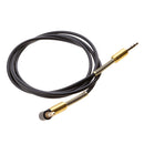 1M/3Ft 3.5mm Auxiliary Audio Jack to Jack Cable 90 Degree Right Angle for iPhone / iPad / Smartphones / Tablets, Gold Plated Male to Male, Tangle-Free