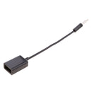 3.5mm 1/8 inch Male AUX Audio Plug Jack to USB 2.0 Female Converter Cable Cord
