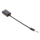 3.5mm 1/8 inch Male AUX Audio Plug Jack to USB 2.0 Female Converter Cable Cord