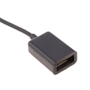 3.5mm 1/8 inch Male AUX Audio Plug Jack to USB 2.0 Female Converter Cable Cord