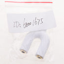 3.5mm Stereo Audio Splitter Earphone Headphone 2 Way Adaptor Keyring White
