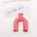 3.5mm Stereo Audio Splitter Earphone Headphone 2 Way Adaptor Keyring Red