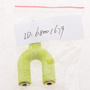 3.5mm Stereo Audio Splitter Earphone Headphone 2 Way Adaptor Keyring Green