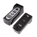 7'' LCD Video Door Phone Intercom Doorbell, Remote Unlock Night Vision Security Camera Home Surveillance with 1 Monitors-EU