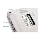7'' LCD Video Door Phone Intercom Doorbell, Remote Unlock Night Vision Security Camera Home Surveillance with 1 Monitors-EU
