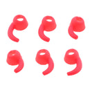 6x Silicone Replacement Earbuds Wingtips For Beats Tour 2.0 Earphones Red