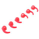6x Silicone Replacement Earbuds Wingtips For Beats Tour 2.0 Earphones Red