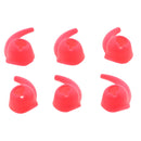 6x Silicone Replacement Earbuds Wingtips For Beats Tour 2.0 Earphones Red