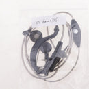2 Pin G Shape Clip-Ear Headset Earpiece for Kenwood Baofeng Walkie Talkie UV-5R UV-5RA 888S Two Way Radio Walkie Talkies