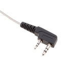 2 Pin G Shape Clip-Ear Headset Earpiece for Kenwood Baofeng Walkie Talkie UV-5R UV-5RA 888S Two Way Radio Walkie Talkies