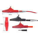 5pcs Pure Copper 32A 1000V Protecting Alligator Crocodile Clip Clamps with 4mm Banana Socket -5 Color