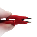 5 Pieces Cleqee P1024 Double-ended Clips Cable Alligator Testing Probe Lead