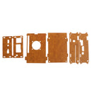 Acrylic Plastic Box Shell For Orange Pi Plus 2E Support Cooling Fan