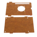 Acrylic Plastic Box Shell For Orange Pi Plus 2E Support Cooling Fan