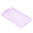 Soft Non-slip Silicone TPU Gel Skins Cases Covers for New iPod Nano 7th & 8th generation Purple
