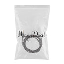 3.5mm Jack DIY Earphone Headphone Audio Cable Replacement Cord Wire 125cm Black