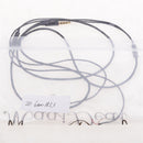 3.5mm Jack DIY Earphone Headphone Audio Cable Replacement Cord Wire 125cm Black