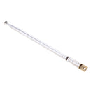 Stainless Steel 50cm 20" 6 Sections Telescopic Antenna Replacement for FM Radio TV AD