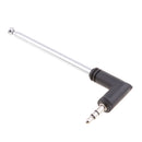 25cm 4 Section Telescoping AM FM Radio Antenna 3.5mm Plug