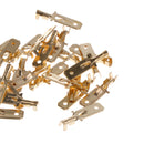 50Pack 6.3 mm Male Electrical Spade Crimp Terminals Wiring Connectors