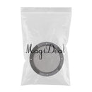5 Inch Speaker Grills Cover Case with 4 pcs Screws for Speaker Mounting Home Audio DIY - 153mm Outer Diameter Black