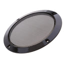 5 Inch Speaker Grills Cover Case with 4 pcs Screws for Speaker Mounting Home Audio DIY - 153mm Outer Diameter Black
