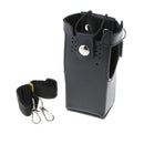 Hard PU Leather Case Carrying Holder Holster for Motorola GP328 GP338 GP380