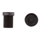 12mm Kits of Lens Board Lens Surveillance Accessories for CCTV Surveillance Camera Lens Black