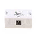 LAN POE Injector / Splitter 5V~48V Power Supply Module for AP IP Camera IP Phone 10M/100Mbps White