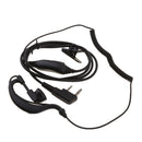Earhanger Headphone With PTT For Baofeng Relm RPV3000 RPV3600 Walkie Talkie Long Wear Clear Sound Reel